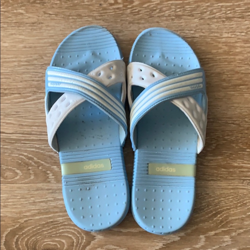Used adidas slides